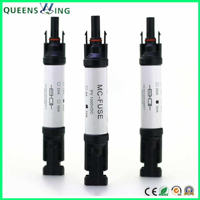 IP67 Solar DC Connector Mc4 PV Connector Inbuilt 1000V Fuse